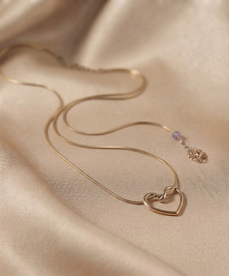 Layered Heart Necklace