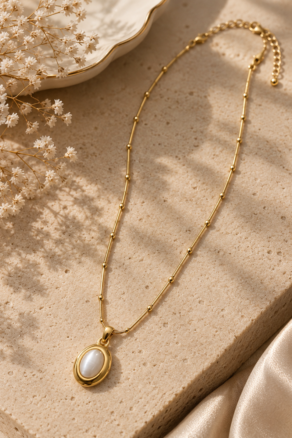 Ovel Pearl Pendant